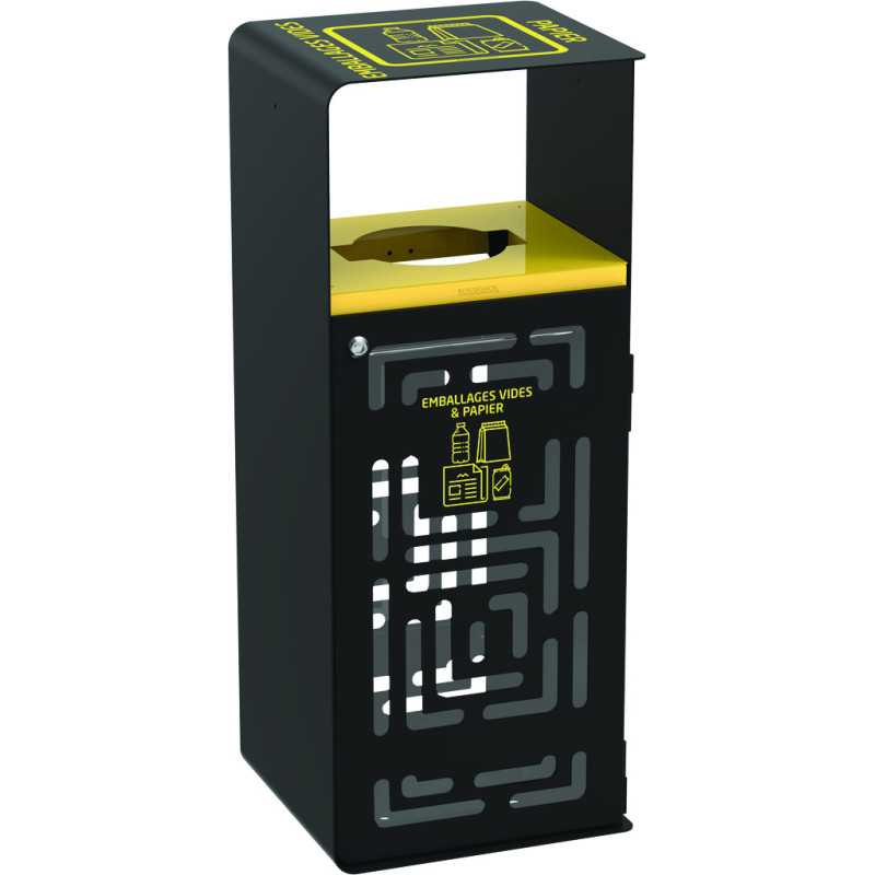 Corbeille publique tri BELL direct urbain